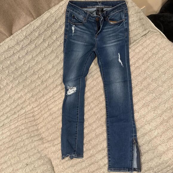 Versace-jeans-couture Women's Blue and Navy Jeans - Picture 1 of 7